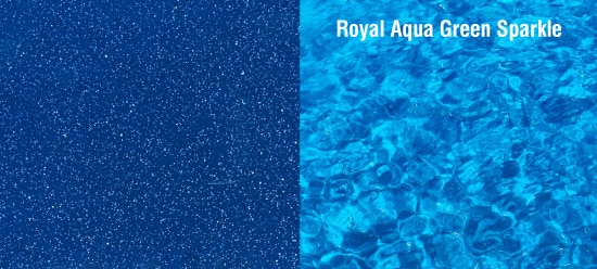 Royal Aqua Green Sparkle