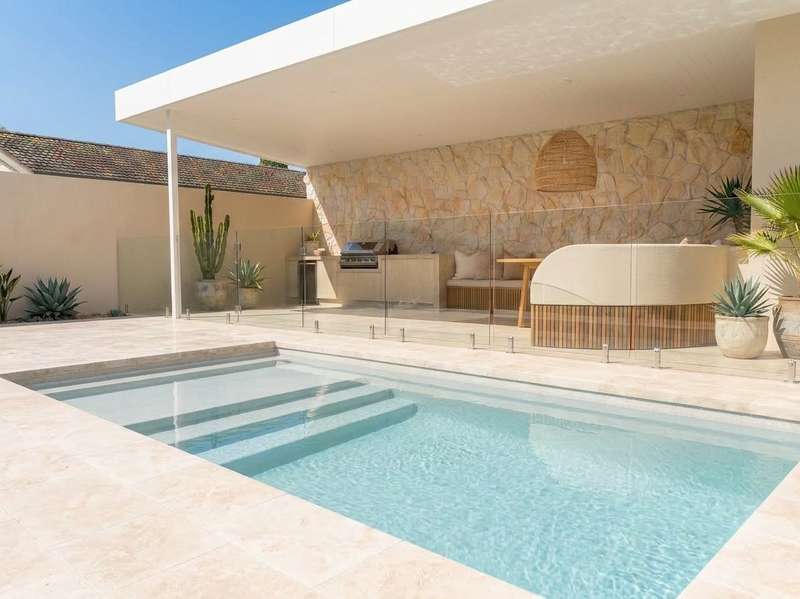Bay Series 6m x 3m Sandy Beach Sparkle