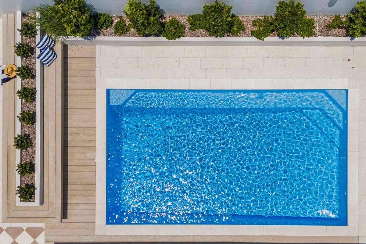 Cottesloe 8m x 4m Sapphire Blue Sparkle