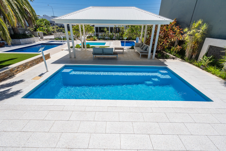 Hamilton Slimline 6.5m x 3m Crystal Blue Sparkle